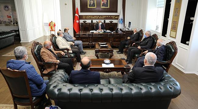 MASKF’DAN BAŞKAN GÜDER’E ANLAMLI ZİYARET