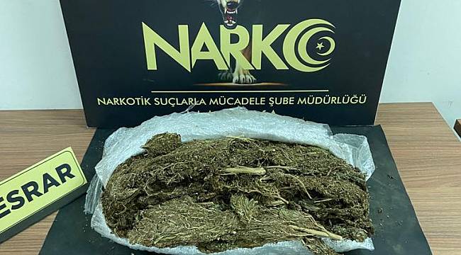 Narkotik Suçlarla Mücadele Şube Müdürlüğü görevlilerince