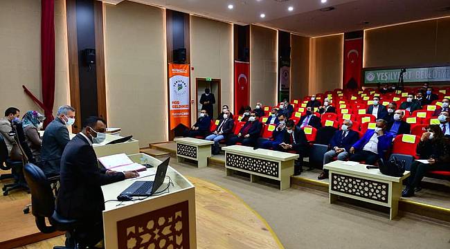 YEŞİLYURT BELEDİYE MECLİSİ MART AYI ÇALIŞMALARINI TAMAMLADI