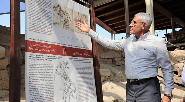 BAŞKAN GÜDER: “ARSLANTEPE HÖYÜĞÜ’NÜ ULUSLARARASI ARENADA GÜZEL GÜNLER BEKLİYOR”