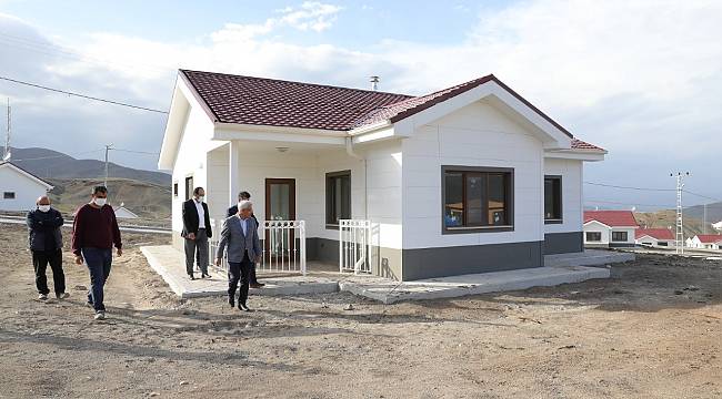  BULUTLU’DAKİ EVLERİN GEÇİCİ KABULÜ YAPILDI