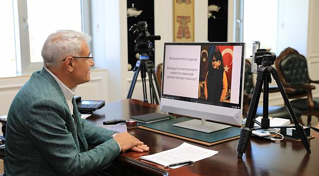 ÇOCUKLAR SORDU, BAŞKAN GÜDER CEVAPLADI