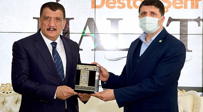 HÜDA-PAR MALATYA İL BAŞKANI DÖNMEZER’DEN BAŞKAN GÜRKAN’A ZİYARET