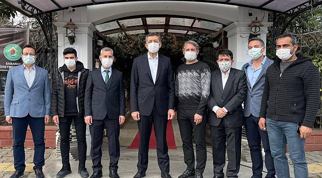 YEŞİLYURT BELEDİYE BAŞKANI MEHMET ÇINAR, MİLLİ EĞİTİM BAKANI ZİYA SELÇUK İLE BİRARAYA GELDİ