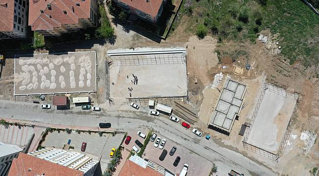 YEŞİLYURT BELEDİYESİ, İNÖNÜ MAHALLESİNE DEV BİR SPOR KOMPLEKSİ KURUYOR