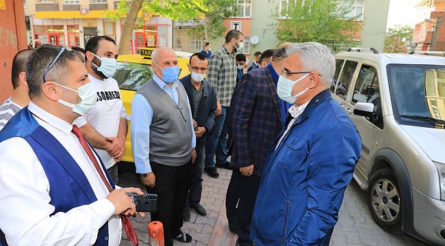 BAŞKAN GÜDER: “ESNAFIMIZ MUTLU OLURSA BİZDE MUTLU OLURUZ”