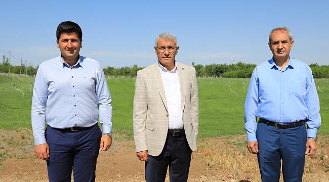 BATTALGAZİ BELEDİYESİ ‘RULO ÇİM ÜRETİM TESİSİ’ KURDU