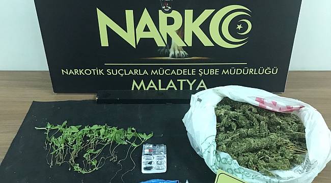  Narkotik Suçlarla Mücadele Şube Müdürlüğünce yapılan çalışmalarda ;