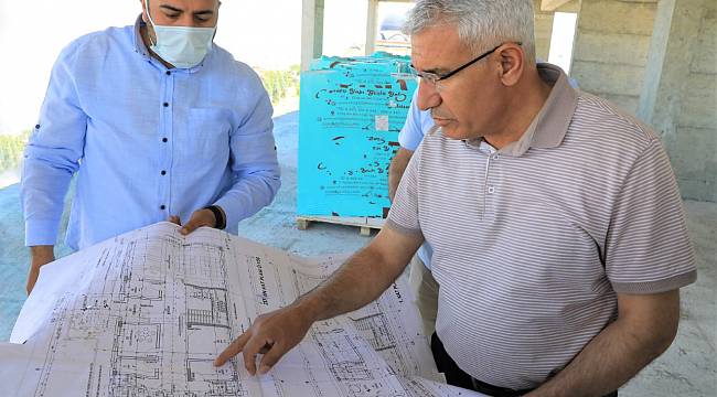  BAŞKAN GÜDER: “KÜTÜPHANEMİZİ KISA SÜREDE GENÇLERİMİZİN İSTİFADESİNE SUNACAĞIZ”