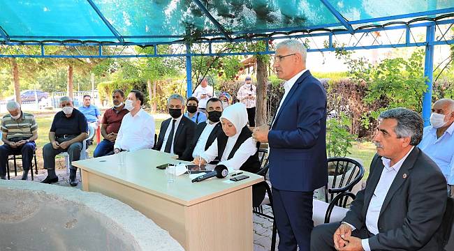 BAŞKAN GÜDER, “TEKSTİLKENT PROJESİ HATUNSUYU VE BÖLGENİN KADERİNİ DEĞİŞTİRECEK”