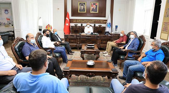 MGC’DEN BAŞKAN GÜDER’E İSTİŞARE ZİYARETİ