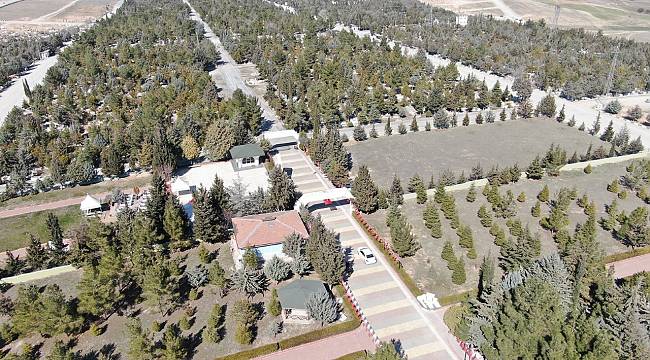  ŞEHİR MEZARLIĞINDA PEYZAJ ÇALIŞMASI YAPILIYOR