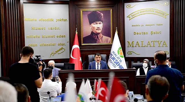 BÜYÜKŞEHİR BELEDİYESİ TEMMUZ AYI MECLİS TOPLANTISI BAŞLADI
