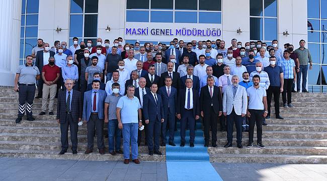 MASKİ’DE DEVİR TESLİM TÖRENİ YAPILDI