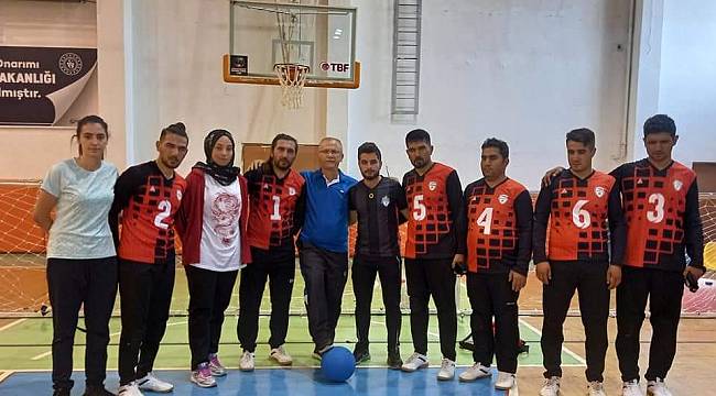 YEŞİLYURT BELEDİYESPOR GÖRME ENGELLİLER TAKIMI, GOALBOLL 3.LİG 1.YARIYI LİDER KAPATTI