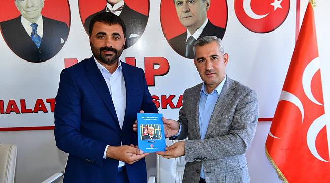 BAŞKAN ÇINAR, MHP İL VE İLÇE BAŞKANLIĞI İLE ÜLKÜ OCAKLARI İL BAŞKANLIĞINI ZİYARET ETTİ