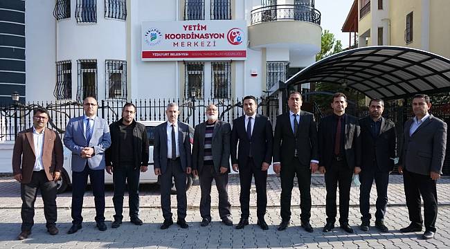 BAŞKAN ÇINAR, YETİM KOORDİNASYON MERKEZİNİ İNCELEDİ