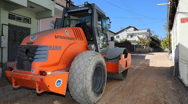 BATTALGAZİ BELEDİYESİ’NDEN 7 SOKAĞA 1.5 MİLYONLUK YATIRIM