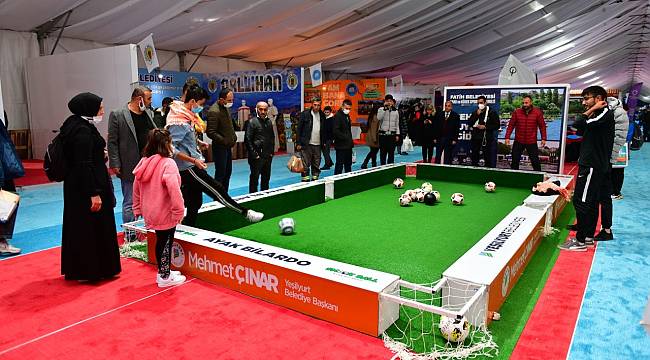 YEŞİLYURT BELEDİYESİNİN AK PARTİ GENÇLİK FESTİVALİNDEKİ ETKİNLİKLERİ BÜYÜK İLGİ GÖRÜYOR