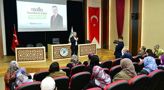 “Yeşilyurt’un Geleceğine Güzel ve Modern Eserler Emanet Ediyoruz”