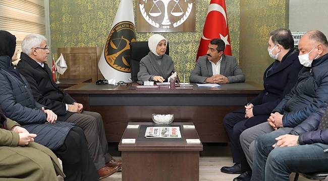  BAŞKAN GÜDER VE MİLLETVEKİLİ ÇALIK’TAN HAYIRLI OLSUN ZİYARETİ