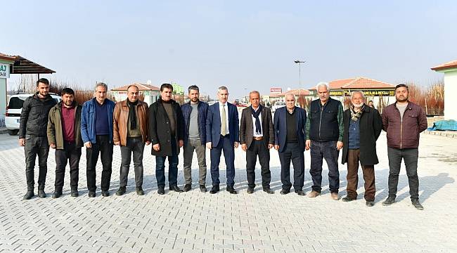 BAŞKAN ÇINAR, FİDANCILAR SİTESİNİ ZİYARET EDİP, KOOPERATİF YÖNETİMİYLE İSTİŞARE ETTİ