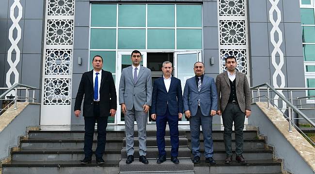 BAŞKAN ÇINAR’DAN DSİ 92.ŞUBE MÜDÜRLÜĞÜ GÖREVİNE ATANAN SUCU'YA ‘HÂYIRLI OLSUN’ ZİYARETİ