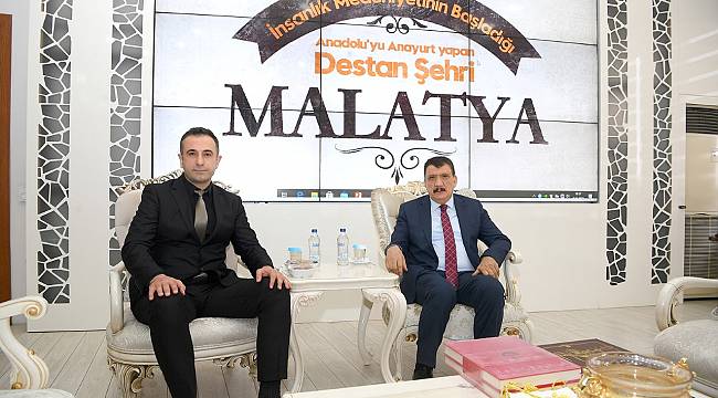 BİK Müdürü Yalınbaş’ı kabul eden Başkan Gürkan,