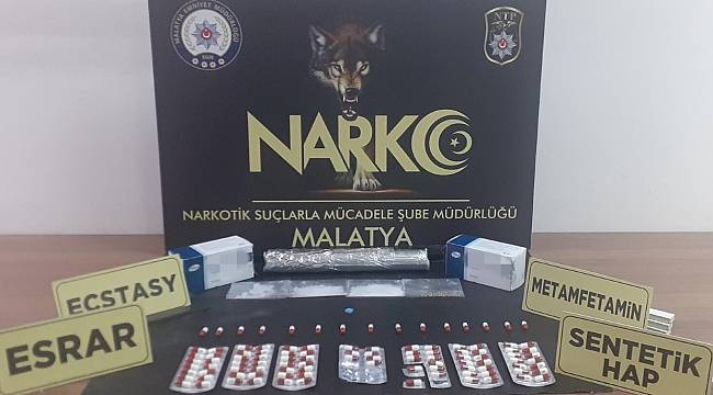 Malatya’da Uyuşturucu İle Mücadele Aralıksız Devam Ediyor