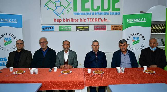 BAŞKAN ÇINAR, TECDE MAHALLE SAKİNLERİYLE ‘MAHALLE MECLİSLERİ’ TOPLANTISINDA BULUŞTU