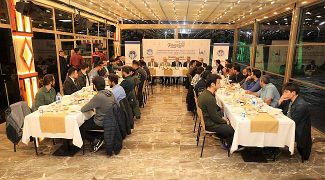 BAŞKAN GÜDER, GENÇ STK TEMSİLCİLERİ İLE İFTARDA BULUŞTU