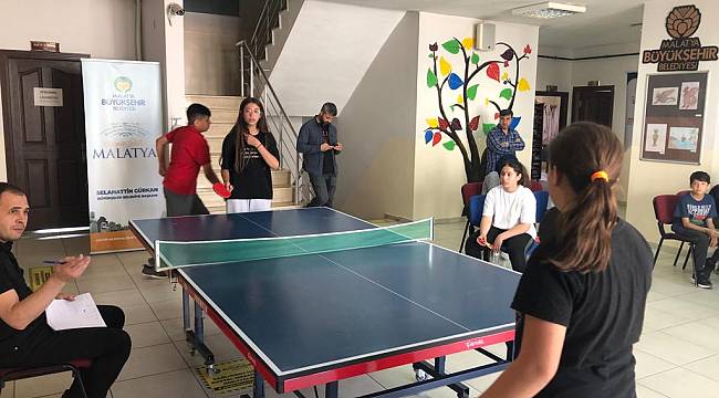 SEMT KONAKLARI ARASI MASA TENİSİ TURNUVASI FİNALİ YAPILDI