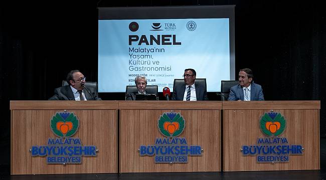 “TÜRK MUTFAĞI HAFTASI” KAPSAMINDA ‘MALATYA KÜLTÜRÜ, YAŞAMI VE GASTRONOMİSİ’ PANELİ DÜZENLENDİ 