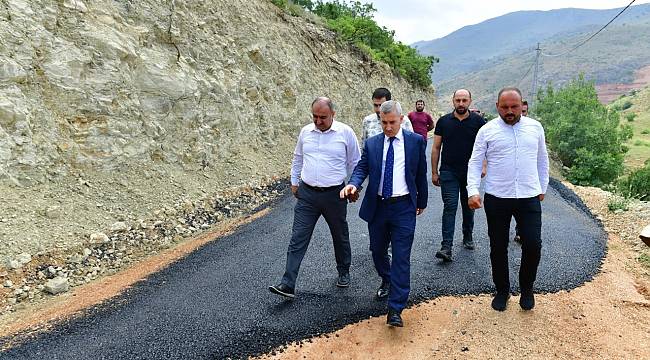 BAŞKAN ÇINAR, GÜNDÜZBEY’İN YÜKSEK KESİMLERİNDEKİ YOL DÜZENLEME ÇALIŞMALARINI İNCELEDİ