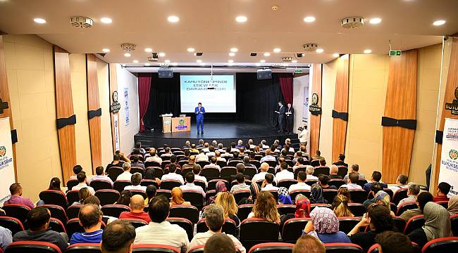 ‘Kamu Yönetiminde Etik ve Etik Davranış İlkeleri’ Konulu Eğitim Seminerine Katılan Büyükşehir Belediye Başkanı Selahattin Gürkan: