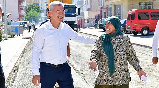 BAŞKAN ÇINAR, BENTBAŞI MAHALLESİNDE KALİTESİ ARTIRILAN YOLLARI İNCELEDİ