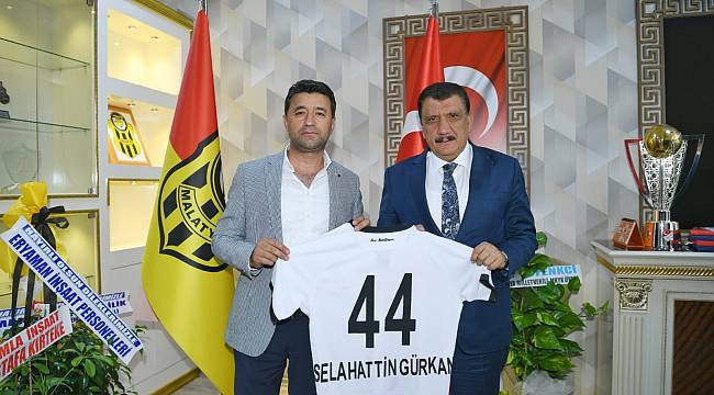 Başkan Gürkan ve Vali Şahin’den Yeni Malatyaspor’a Hayırlı Olsun Ziyareti