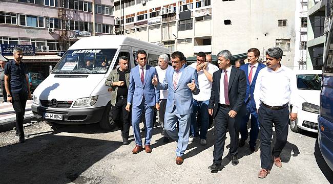 BÜYÜKŞEHİR BELEDİYESİ HASTANE DURAĞINI YENİLİYOR