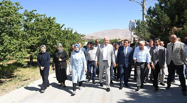 ERENLİ MAHALLESİNDE BETON YOL UYGULAMASI YAPILDI