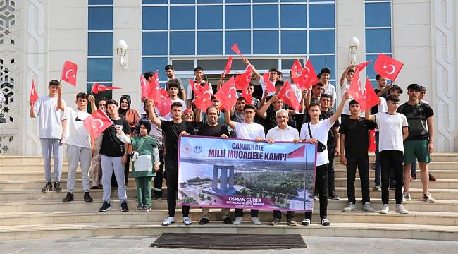 BATTALGAZİLİ GENÇLER MİLLİ MÜCADELE KAMPINA UĞURLANDI