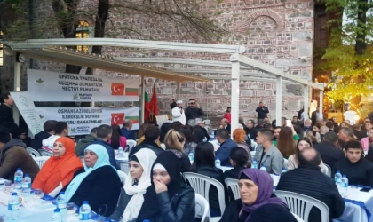 Bursa Osmangazi’den Filibe’de kardeşlik iftarı