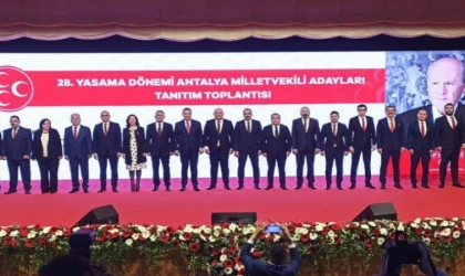 MHP Antalya milletvekili adayları tanıtıldı