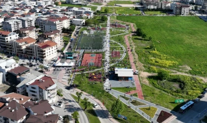 Bursa yeşile bezeniyor
