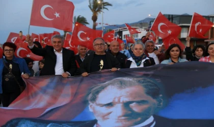İzmir Güzelbahçe’de 19 Mayıs coşkusu