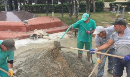 Milas’ta üstyapı çalışmalarına devam