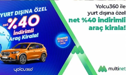 MultiNet kullanıcılarına yurt dışı seyahatlerinde yüzde 40 indirim