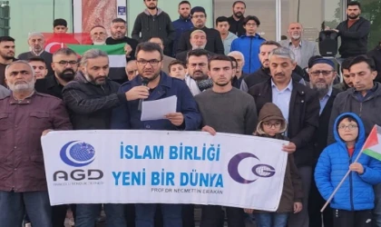 AGD Kayseri’den İsrail’e sert tepki